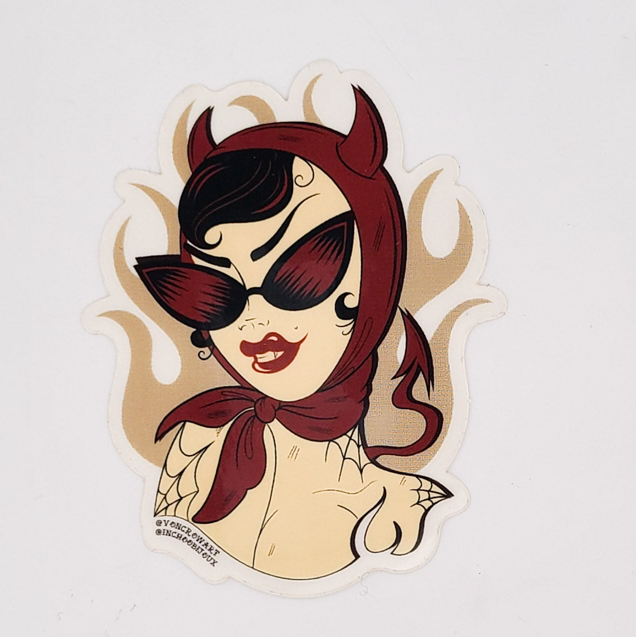 Tiffany Pin Up Sticker