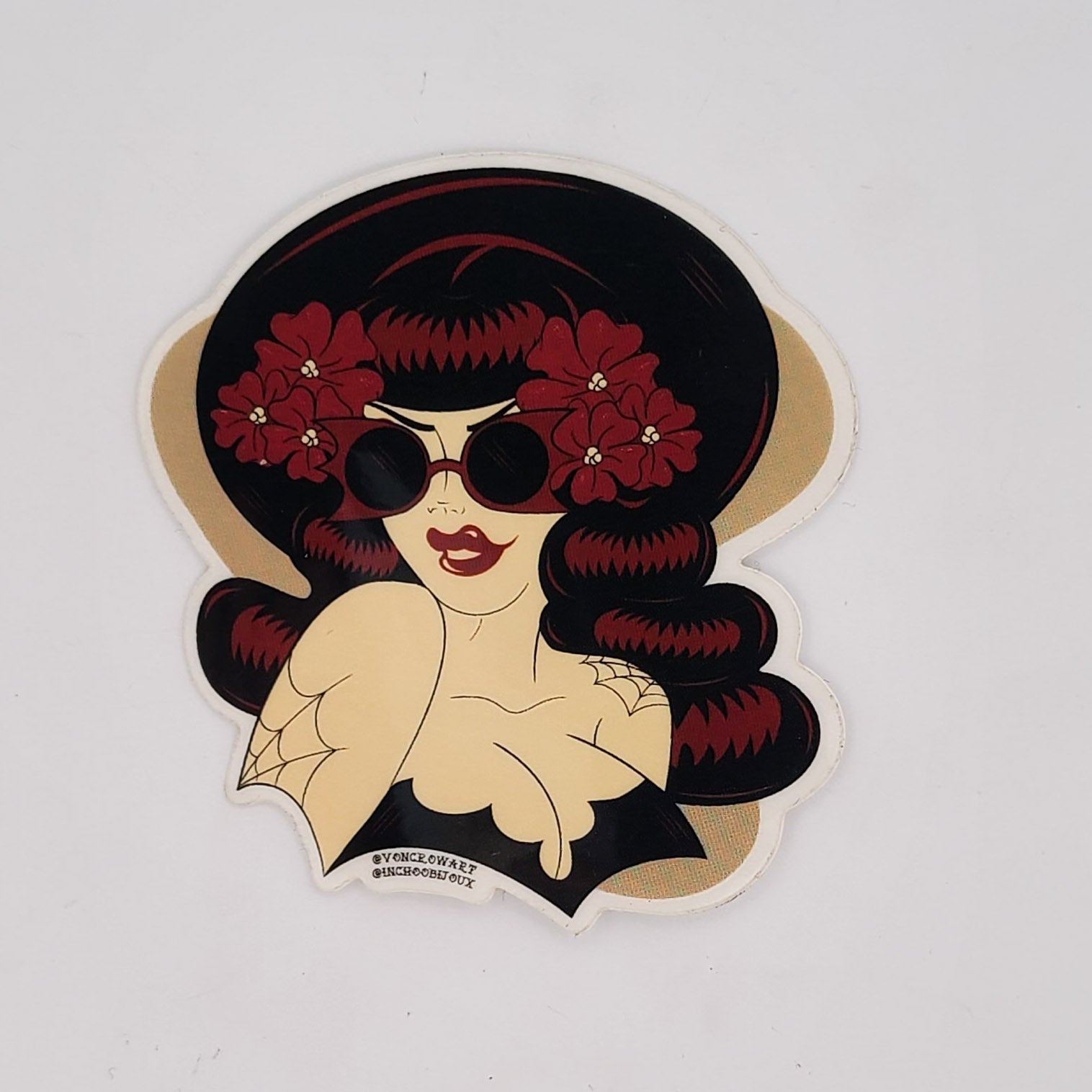Mathilda Pin Up Sticker