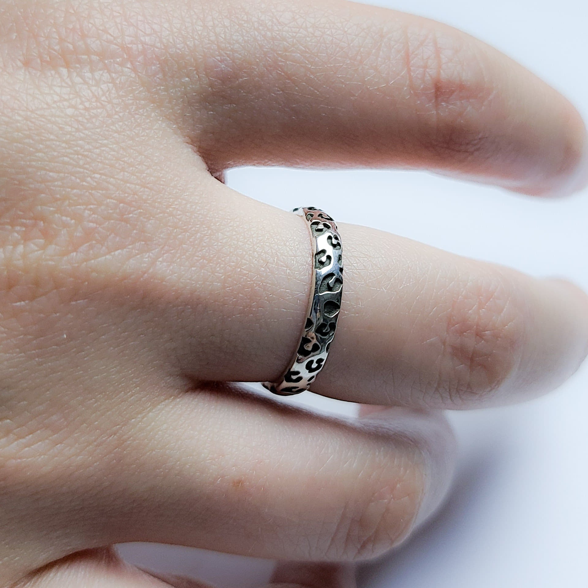 3mm Thin Leopard Print Ring-Ring-Inchoo Bijoux-Inchoo Bijoux