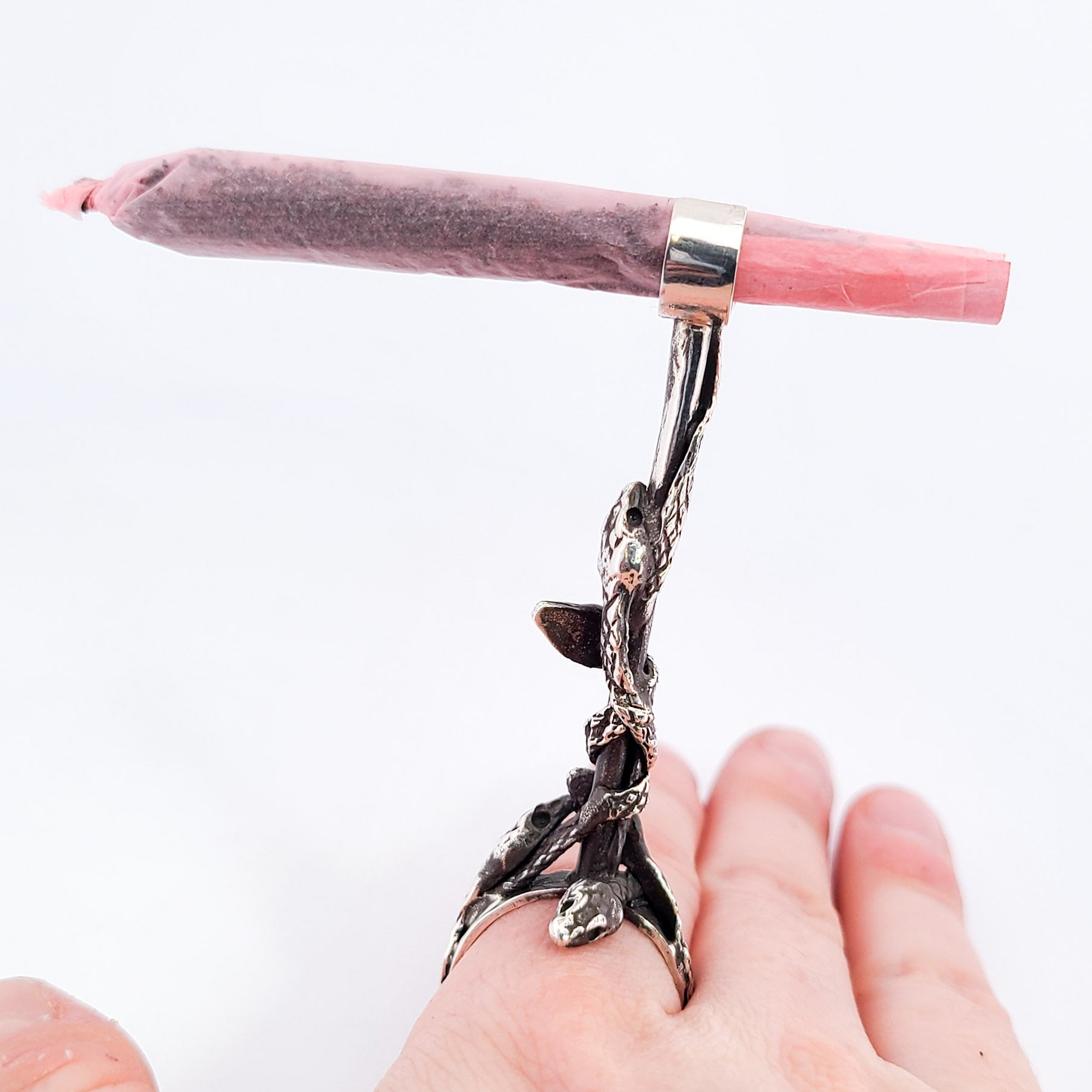 Medusa Temple of Snakes Joint Holder - Cigarette Holder