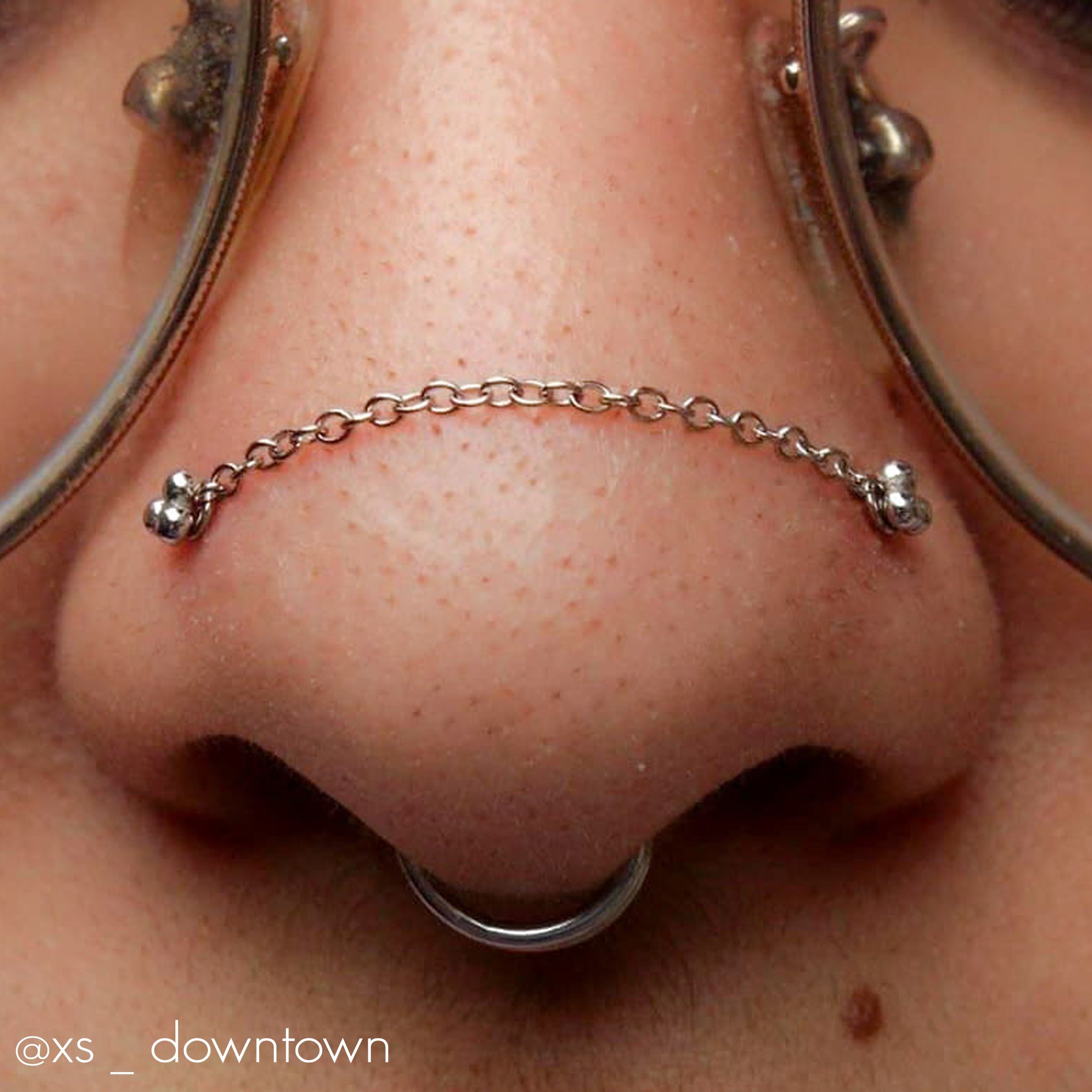 Delicate 1mm Nose Chain-Nose Chain-Inchoo Bijoux-Inchoo Bijoux